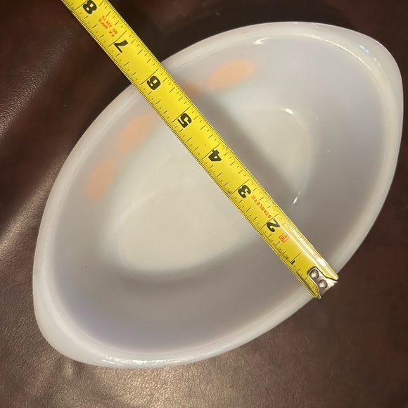 Glasbake floral dish - Picture 6 of 7